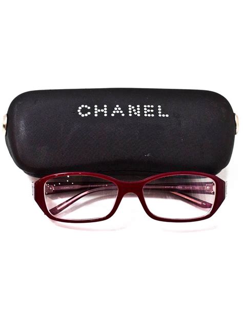 red chanel prescription glasses|Chanel prescription glasses near me.